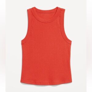 Old Navy Snug Ribbed Crop Tank Top - New With Tags